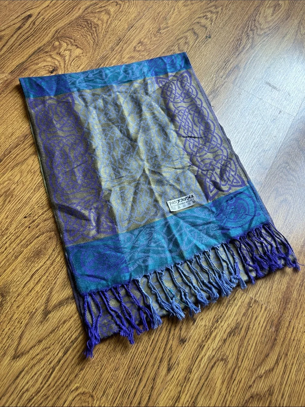 Pashmina Scarf with Silk